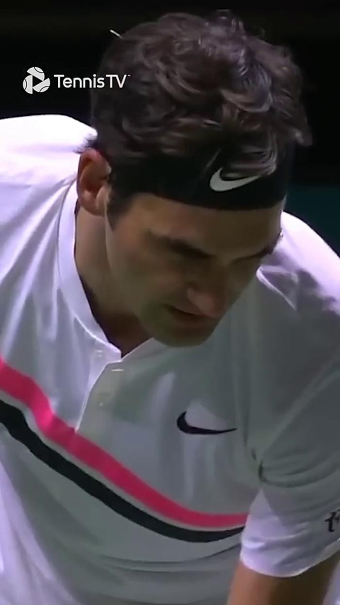 费德勒儿女在澳网赛场 费德勒儿女在澳网赛场